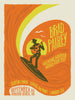BRAD PAISLEY - WEEKEND WARRIOR Summer Surf 2017 Poster