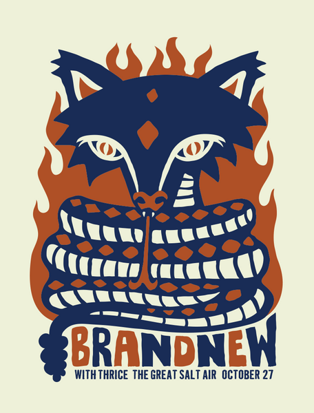 BRAND NEW - 2007 Poster