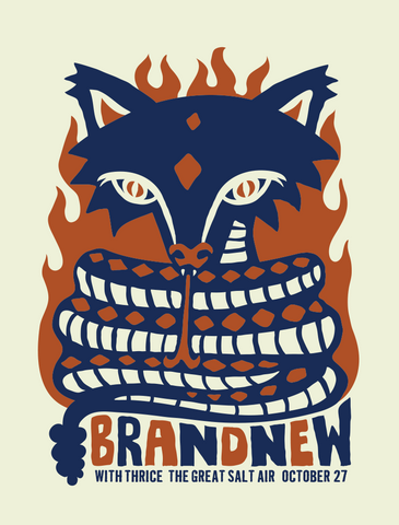 BRAND NEW - 2007 Poster