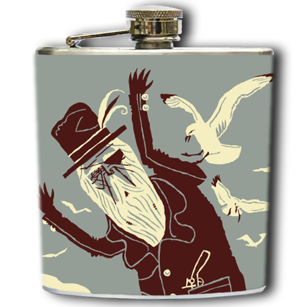 SEA CAPTAIN FLASK