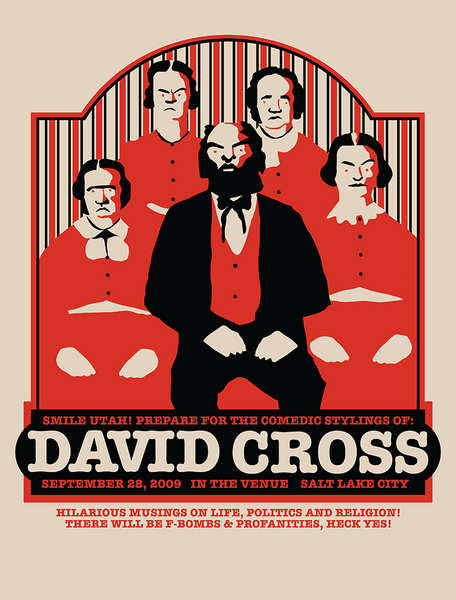 DAVID CROSS - 2009 Poster