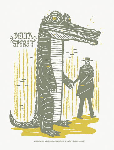 DELTA SPIRIT - 2012 Poster