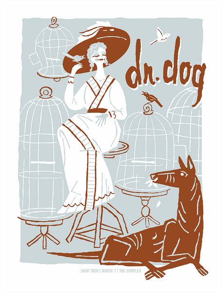 DR. DOG - Salt Lake City 2014 Poster