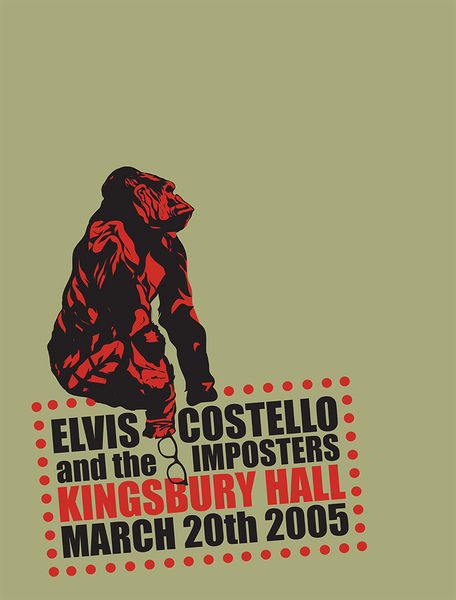 ELVIS COSTELLO AND THE IMPOSTERS - 2005 Poster
