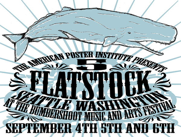 FLATSTOCK 5 POSTER SHOW - 2004 Poster