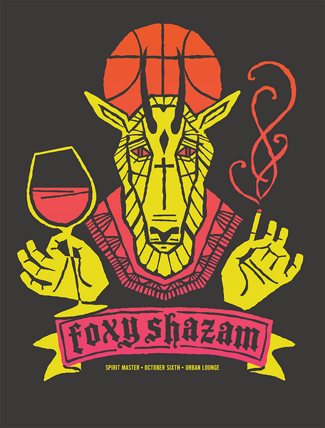 FOXY SHAZAM - 2012 Poster