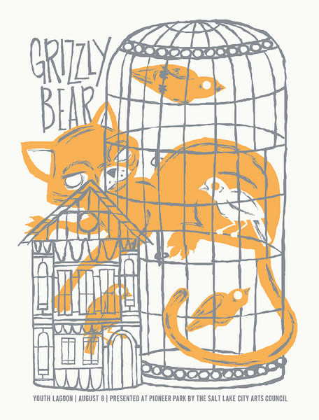 GRIZZLY BEAR - 2013 Poster