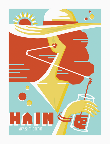 HAIM - 2014 Poster