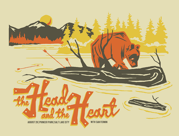 the HEAD and the HEART - 2014 Poster