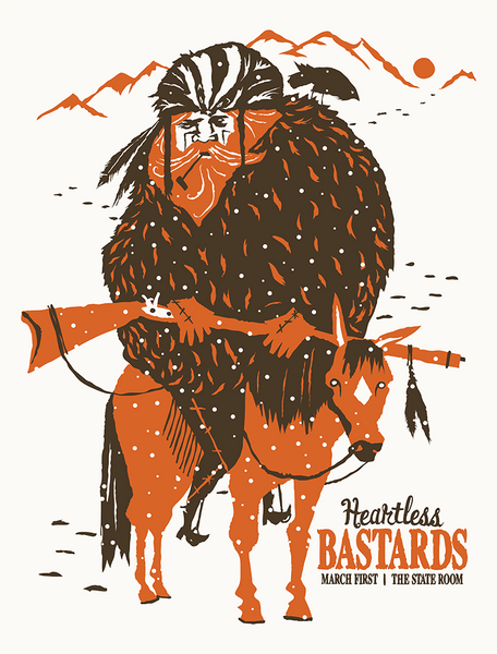 HEARTLESS BASTARDS - March 1, 2011 Poster