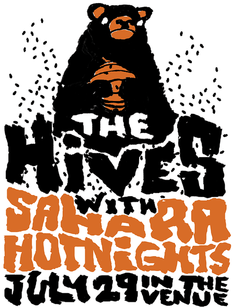 THE HIVES - 2004 Poster