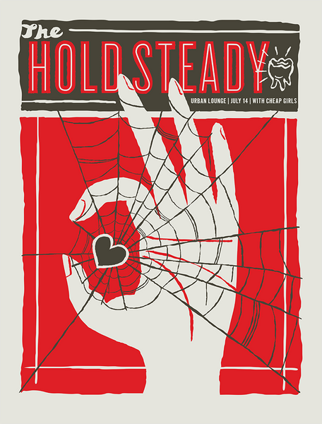 the HOLD STEADY - 2014 Poster