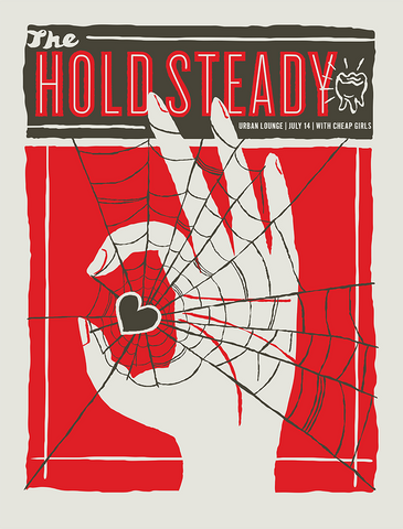the HOLD STEADY - 2014 Poster