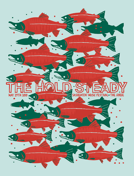 the HOLD STEADY - 2010 Poster