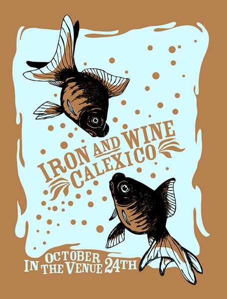 IRON AND WINE - 2005 Poster