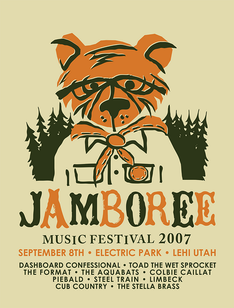 JAMBOREE MUSIC FESTIVAL - 2007 Poster