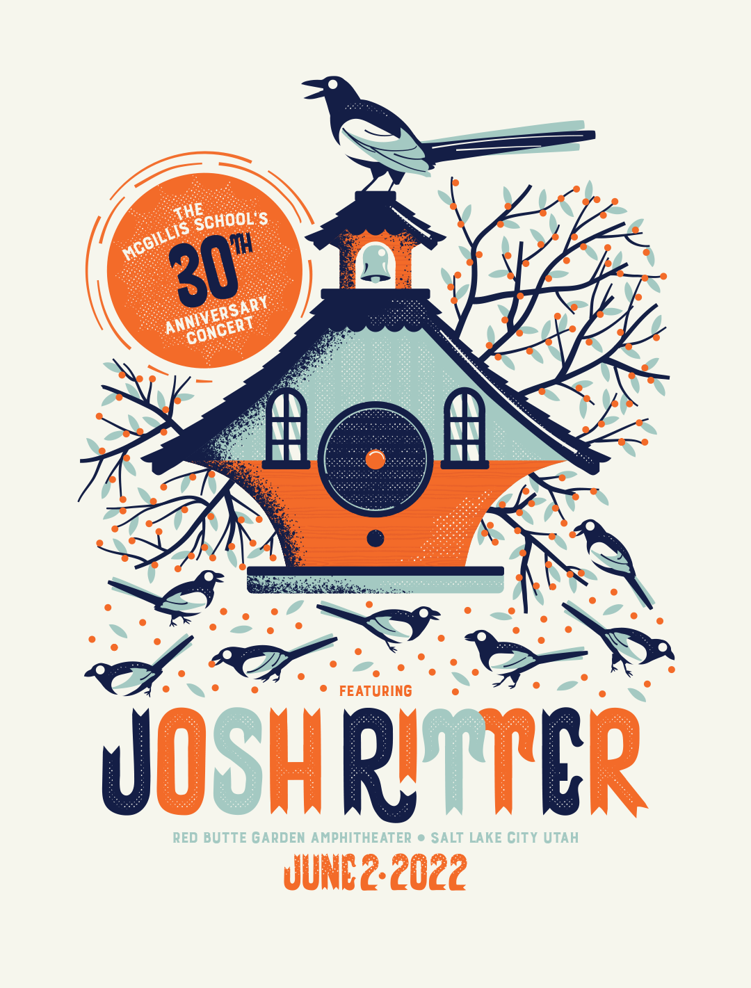 JOSH RITTER - 2022 Poster | Furturtle Show Prints