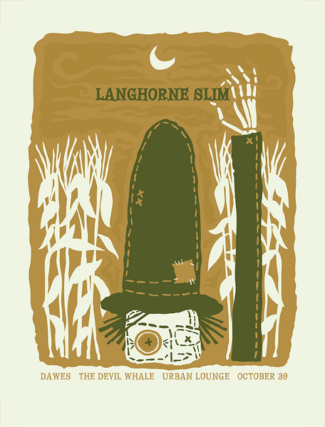 LANGHORNE SLIM - Urban Lounge October 2009 Poster
