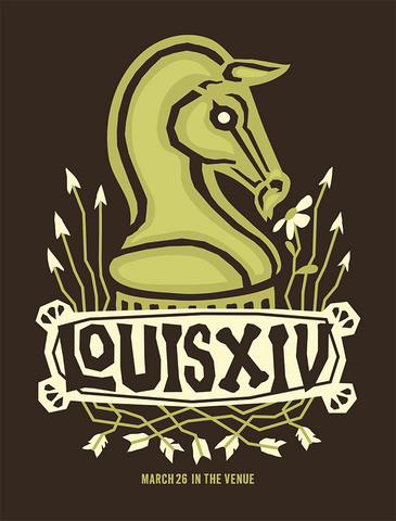LOUIS XIV - 2008 Poster