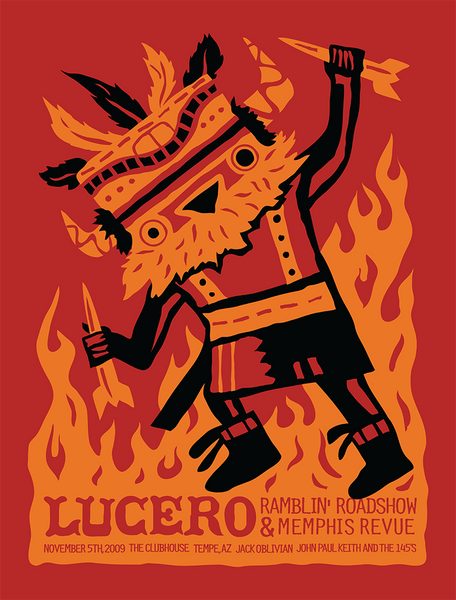 LUCERO - 2009 Poster