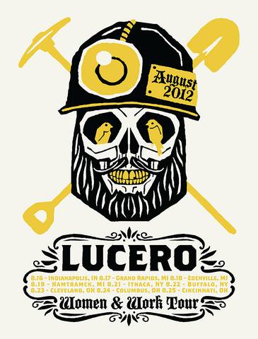 LUCERO - 2012 Poster