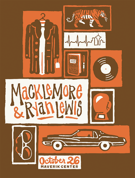 MACKLEMORE and Ryan Lewis - 2013 Poster