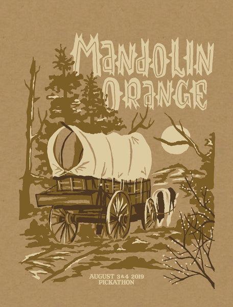 MANDOLIN ORANGE - Pickathon 2019 Poster