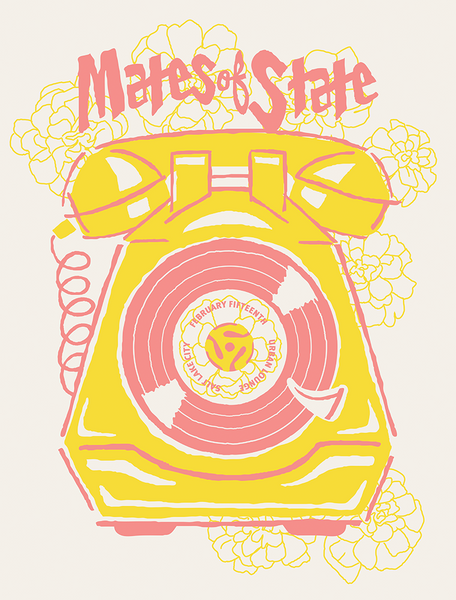 MATES OF STATE - 2014 Poster