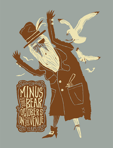 MINUS THE BEAR - 2011 Poster