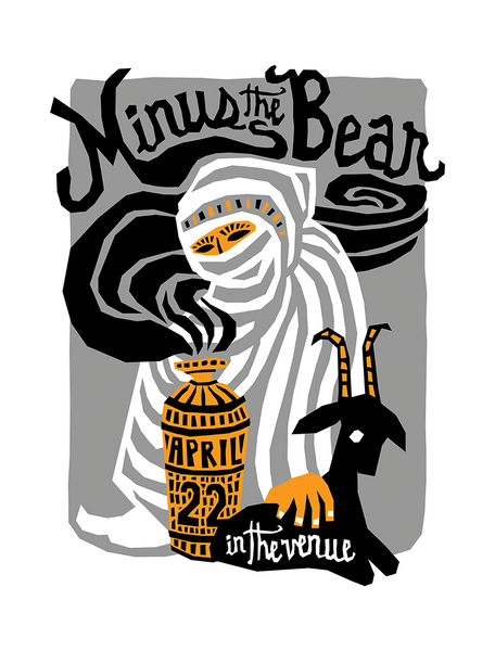 MINUS THE BEAR - 2008 Poster
