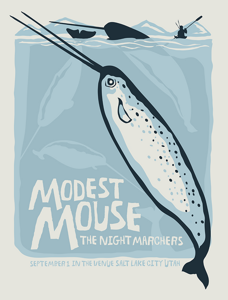 MODEST MOUSE - 2009 Poster