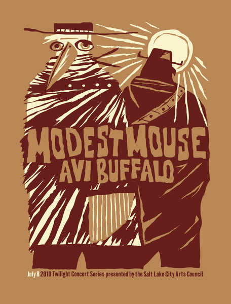 MODEST MOUSE - 2010 Twilight Poster