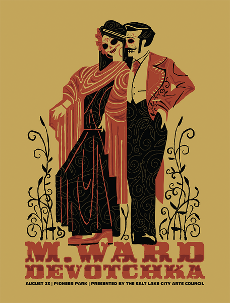 M. WARD | DEVOTCHKA - 2012 Poster