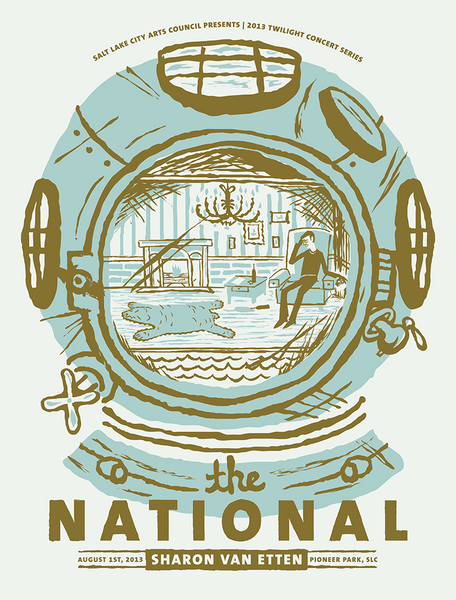 the NATIONAL - 2013 Poster