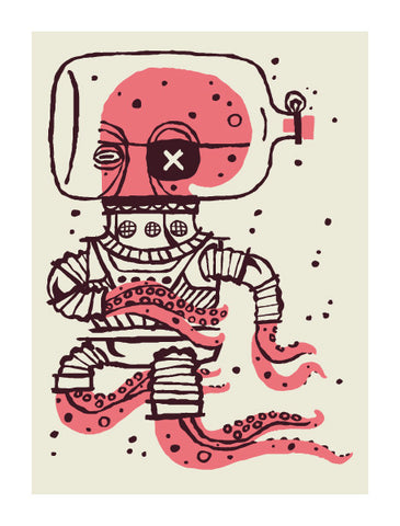 OCTOPUS Giclee Art Print