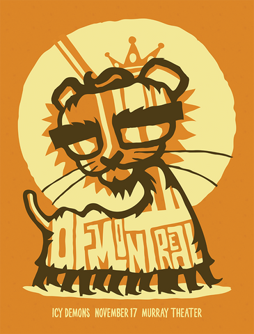OF MONTREAL - 2008 Poster