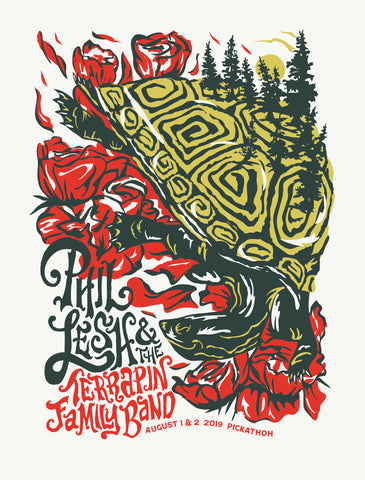 PHIL LESH AND THE TERRAPIN FAMILY BAND Pickathon 2019 Poster