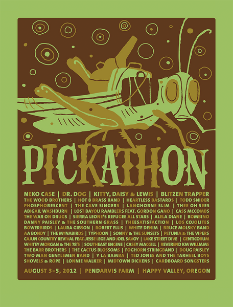 PICKATHON 2012 Festival Poster