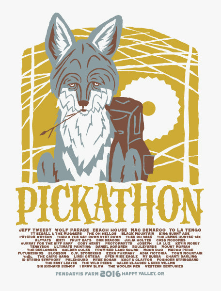 PICKATHON 2016 Festival Poster