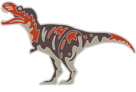 DINOSAURIA PIN SERIES: TYRANNOSAURUS