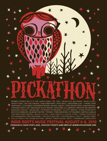 PICKATHON 2010 Festival Poster