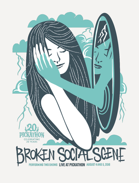 BROKEN SOCIAL SCENE - Pickathon 2018 Poster