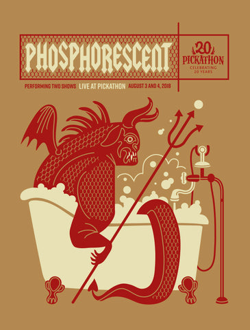 PHOSPHORESCENT - Pickathon 2018 Poster