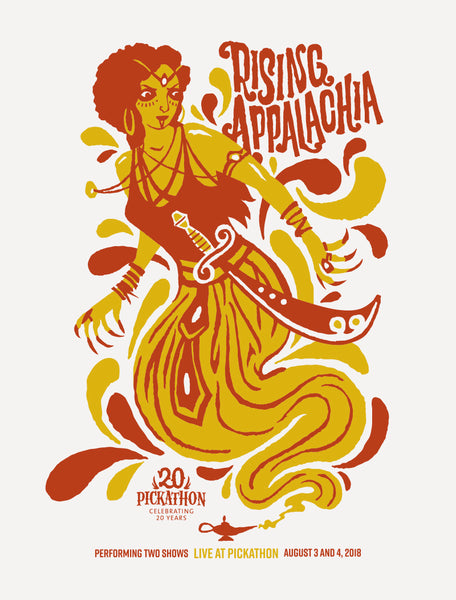 RISING APPALACHIA Pickathon 2018 Poster