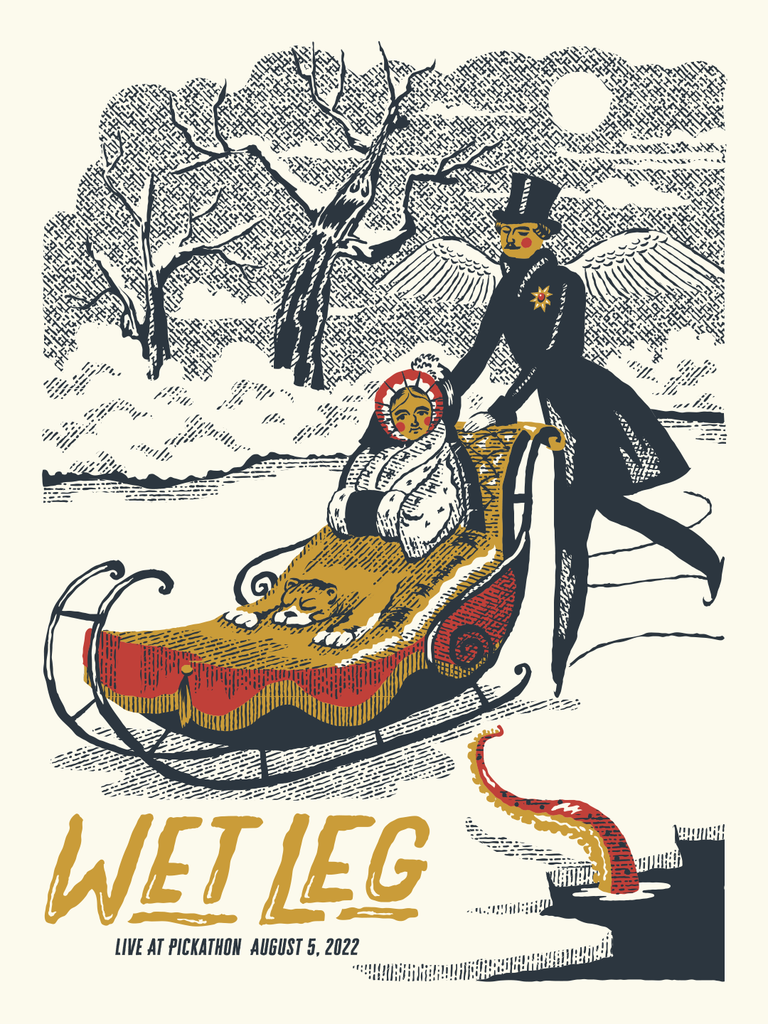 WET LEG - Pickathon 2022 Poster | Furturtle Show Prints