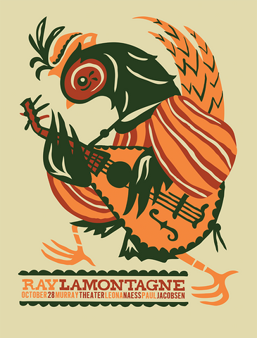 RAY LAMONTAGNE - 2008 Poster