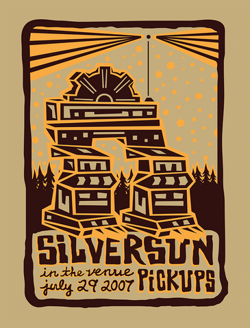SILVERSUN PICKUPS - 2007 Poster