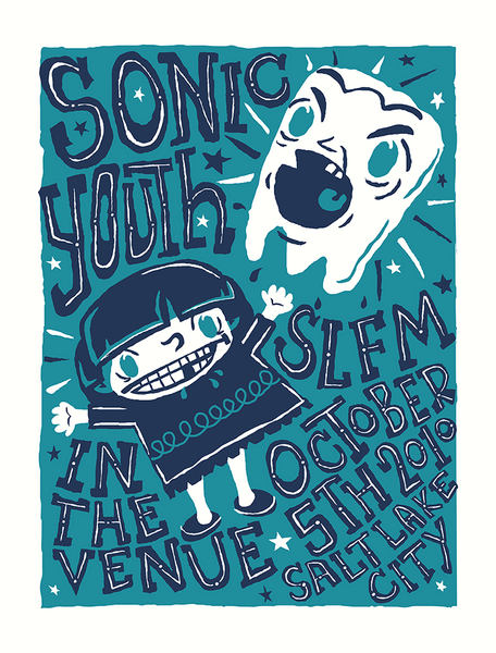 SONIC YOUTH - 2010 Poster