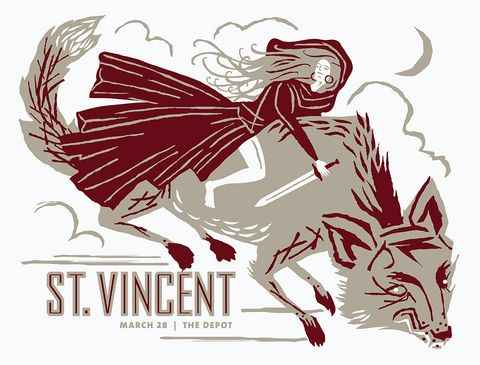 ST. VINCENT - 2014 Poster
