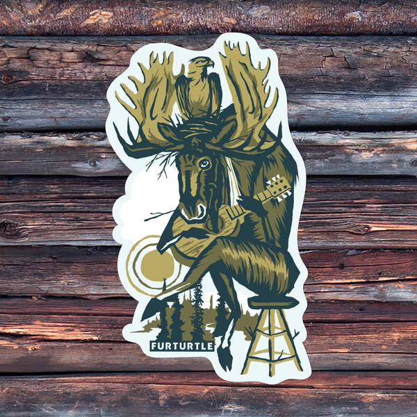 Moosician's Pal Vinyl Sticker
